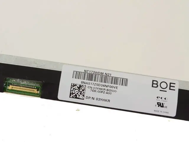 Alt view image 3 of 3 - Dell Inspiron 5765 5767 5770 17.3" HD+ Matte LCD Screen NT173WDM-N21 3YHKR