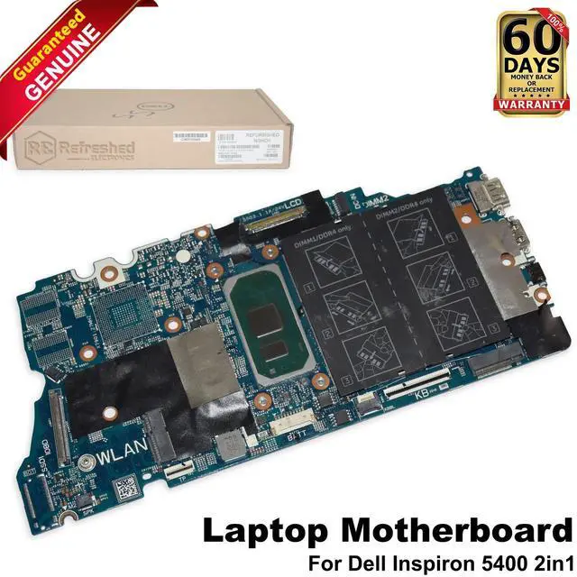 Main image of Dell OEM Inspiron 5400 2-in-1 Intel Core i3-1005G1 1.2GHz Motherboard NGHCH