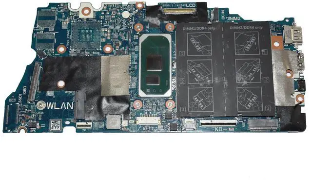 Alt view image 2 of 6 - Dell OEM Inspiron 5400 2-in-1 Intel Core i3-1005G1 1.2GHz Motherboard NGHCH
