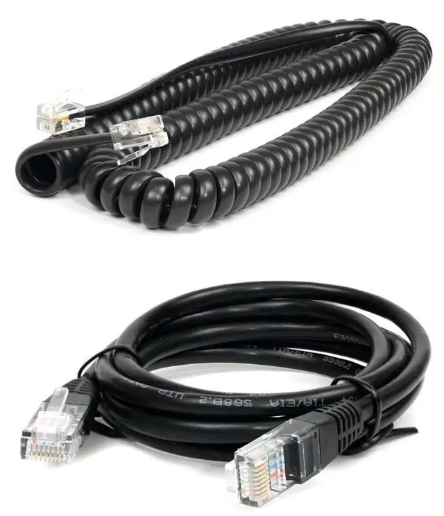 Alt view image 5 of 6 - Poly VVX 350 6-Line Gigabit PoE VoIP SIP Business IP Phone 2200-48830-025