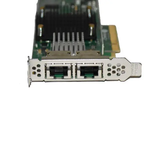 Alt view image 5 of 7 - Dell Chelsio T520-BT Dual-Port 10GbE RJ45 PCIe Network Adapter Card PVMTG