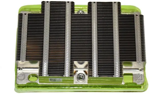 Alt view image 2 of 6 - Lot 2 Dell PowerEdge R740 R740xd R640 C4140 Type 1U CPU Cooling Heatsink C6R9H