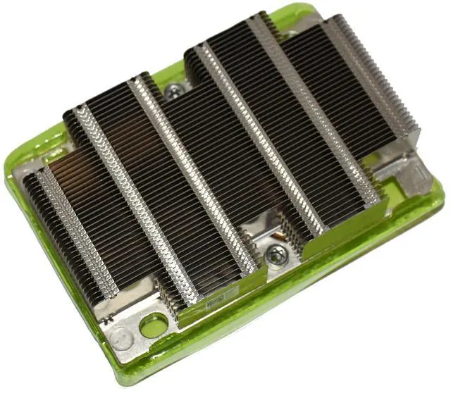 Alt view image 3 of 6 - Lot 2 Dell PowerEdge R740 R740xd R640 C4140 Type 1U CPU Cooling Heatsink C6R9H