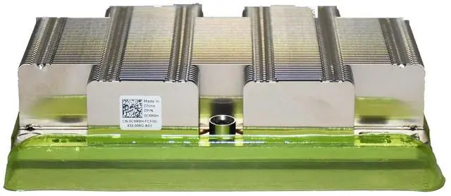 Alt view image 4 of 6 - Lot 2 Dell PowerEdge R740 R740xd R640 C4140 Type 1U CPU Cooling Heatsink C6R9H