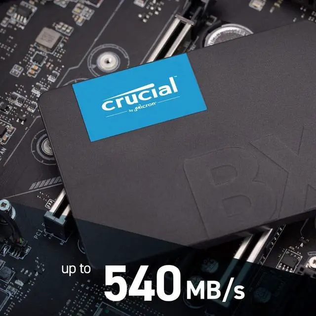 Alt view image 6 of 6 - Crucial BX500 240GB SATA 2.5" Internal SSD 540MB/s CT240BX500SSD1