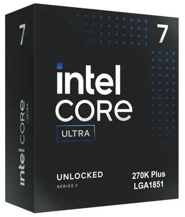 Main image of Intel Core Ultra 7 270K 24-Core Desktop Processor Up to 5.5GHz LGA1851 CPU