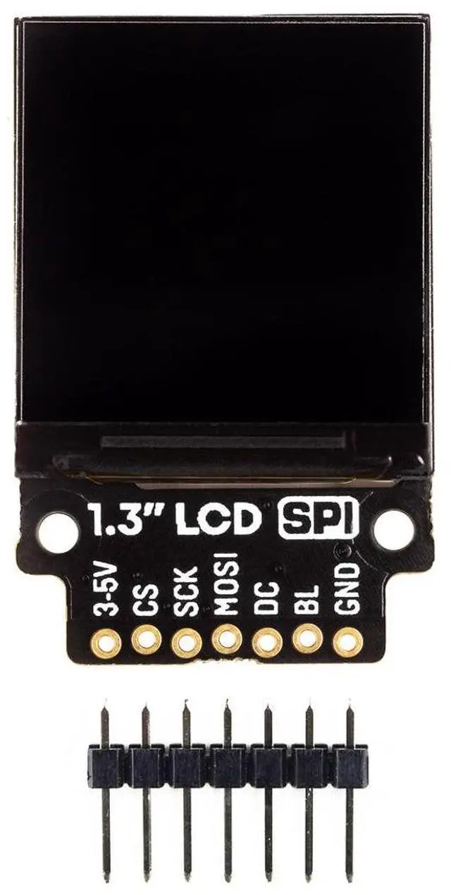 Main image of Pimoroni 1.3" SPI Colour Square LCD (240x240) Breakout PIM476