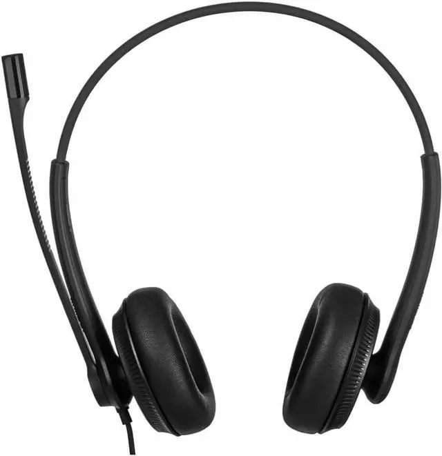 Alt view image 3 of 5 - Yealink YHS34 Dual Wired Dual Ear RJ9 Noise Cancellation Headset