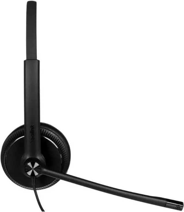 Alt view image 4 of 5 - Yealink YHS34 Dual Wired Dual Ear RJ9 Noise Cancellation Headset