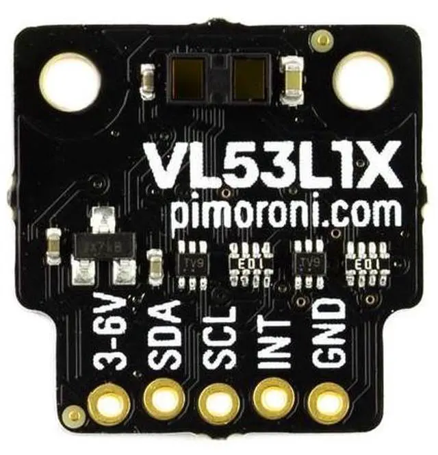 Alt view image 2 of 3 - Pimoroni VL53L1X Time of Flight (ToF) Sensor flight distance sensor Breakout