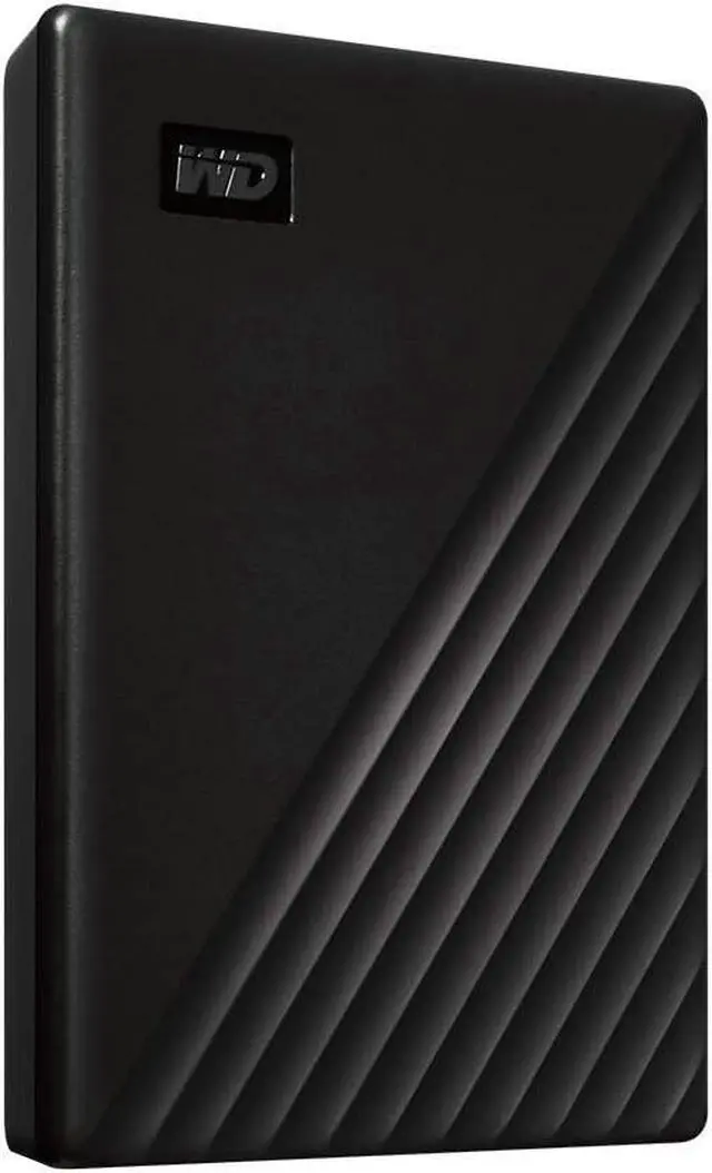 Alt view image 4 of 6 - WD 1TB My Passport Portable External Hard Drive - Black USB 3.1/USB 3.0