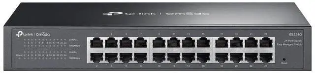 Main image of TP-Link ES224G | Omada 24-Port 1000Mbps Gigabit Easy Managed Desktop Switch