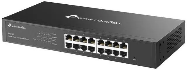 Alt view image 3 of 7 - TP-Link ES216G | Omada 16-Port 1000Mbps Gigabit Easy Managed Desktop Switch