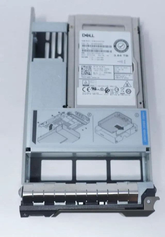 Alt view image 2 of 2 - (NOT FOR HOME PC!) 91W3V 091W3V Dell 3.84TB SAS Hybrid 3.5" G13 12G MU SSD KPM5XVUG3T84
