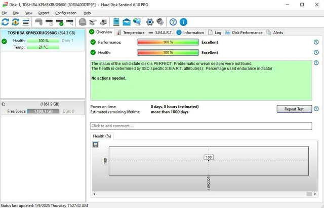 Alt view image 2 of 2 - (NOT FOR HOME PC!) KPM5XRUG960G Dell 960GB SAS 2.5" 12G RI SSD G13 Solid State Drive