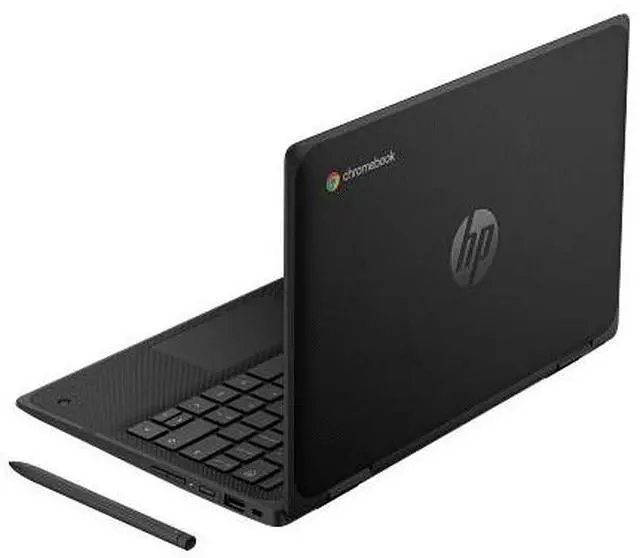 Alt view image 5 of 7 - HP Chromebook Laptop Computer 11.6" HD Touch Screen MediaTek 8 GB memory;64 GB