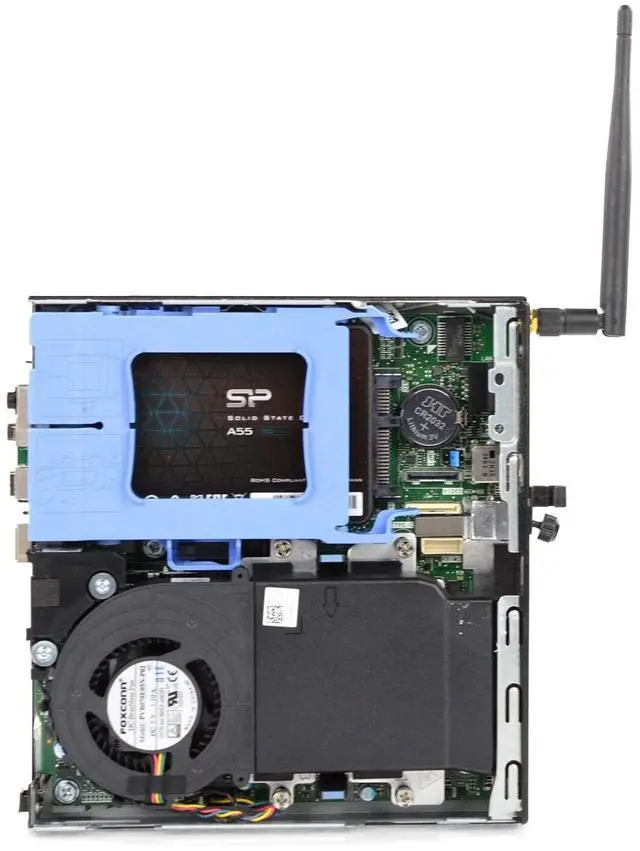 Alt view image 3 of 5 - Dell Optiplex 7070 Micro Desktop i5-9500 3.00GHz Wi-Fi 16GB 512GB Windows 11 Pro