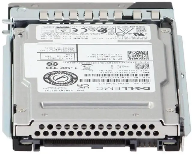 Alt view image 4 of 7 - (NOT FOR HOME PC!) Dell 1.92TB 12/24Gbps SAS MU TLC SED FIPS 2.5 SSD KPM6WVUG1T92 (DHWH5)