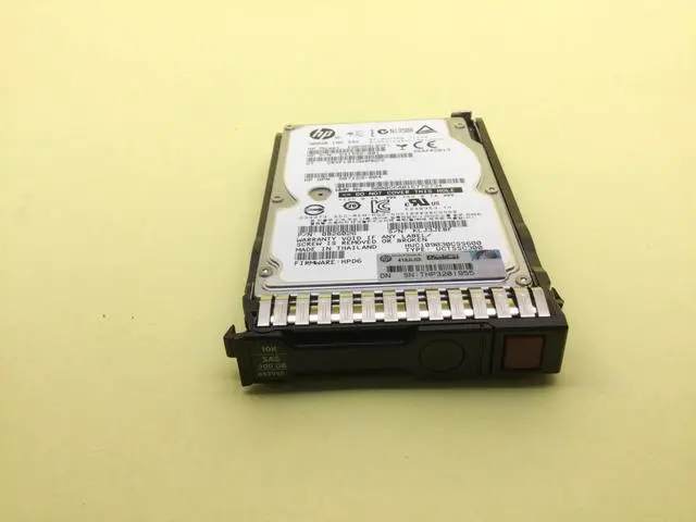 Alt view image 3 of 3 - (NOT FOR HOME PC!) 652564-B21 HPE 300GB SAS 6G ENTERPRISE 10K SFF (2.5IN) SC HDD 653955-001