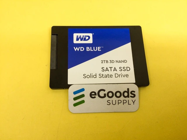 Main image of WD Blue 2TB SATA 6Gb/s 2.5" 3D NAND Internal PC SSD WDS200T2B0A