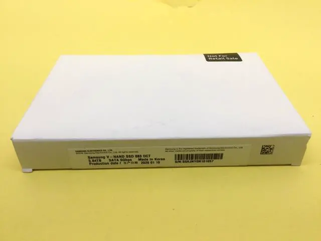 Alt view image 2 of 4 - Samsung 883 DCT 3.84TB SATA 6Gb/s V-NAND 2.5in Internal SSD MZ-7LH3T8N