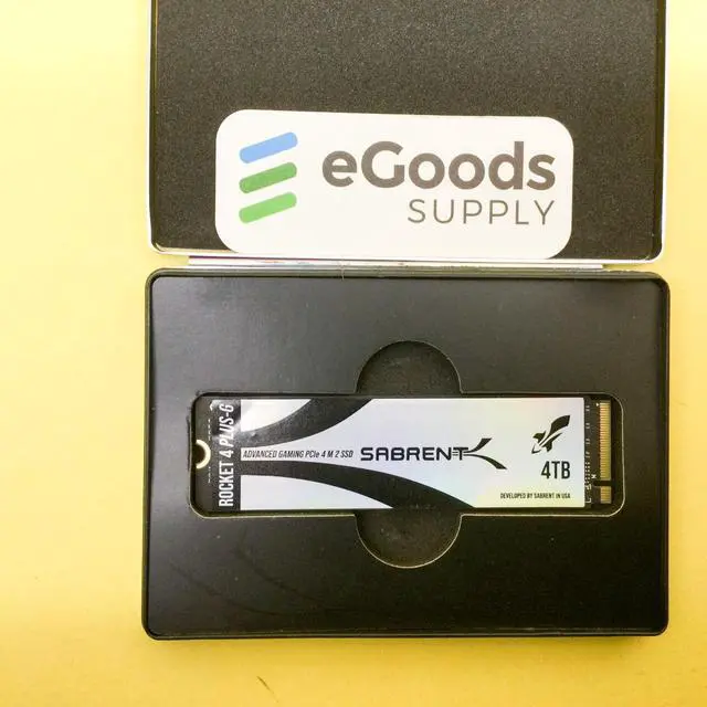 Alt view image 4 of 4 - SABRENT Rocket 4 Plus-G 4TB M.2 2280 PCIe NVMe Gaming SSD SB-RKTG-4TB