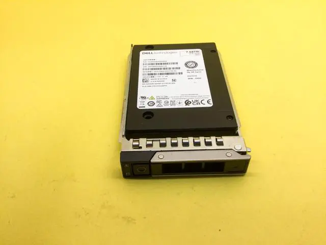 Alt view image 3 of 3 - 2533N Dell 7.68TB NVMe PCIe4.0 Read Intensive 2.5in U.2 SSD HFS7T6GEJVX171N