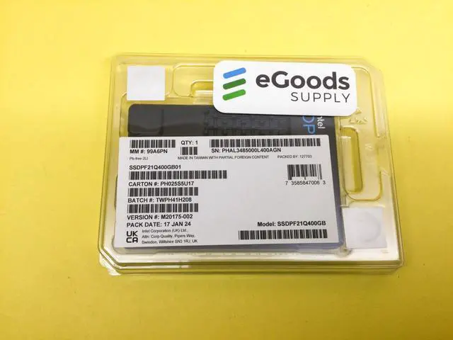 Main image of SSDPF21Q400GB Intel Optane DC P5800X 400GB NVME PCIE4.0 U.2 2.5in SSD