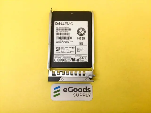 Alt view image 3 of 3 - YDHYX DELL 960GB SATA 6Gbps Mixed Use TLC 2.5in SSD 0YDHYX MZ-7KH960A