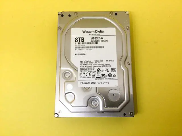 Alt view image 2 of 2 - Western Digital 8TB 5400RPM SATA 6Gb/s 3.5'' HDD WD80EDAZ