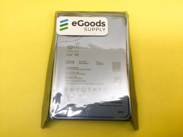 Main image of ST20000NM004E Seagate Exos X22 20TB 7200RPM SATA 6Gb/s 3.5" Enterprise HDD