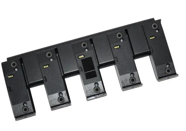 Alt view image 5 of 7 - Poly Savi 8200 5-Bay Charge Base Rack + PSU Adapter 85R88AA 215219-02