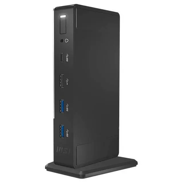 Alt view image 7 of 7 - MSI MS-1P15 USB-C Docking Station 4K HDMI DisplayPort LAN 120W Adapter