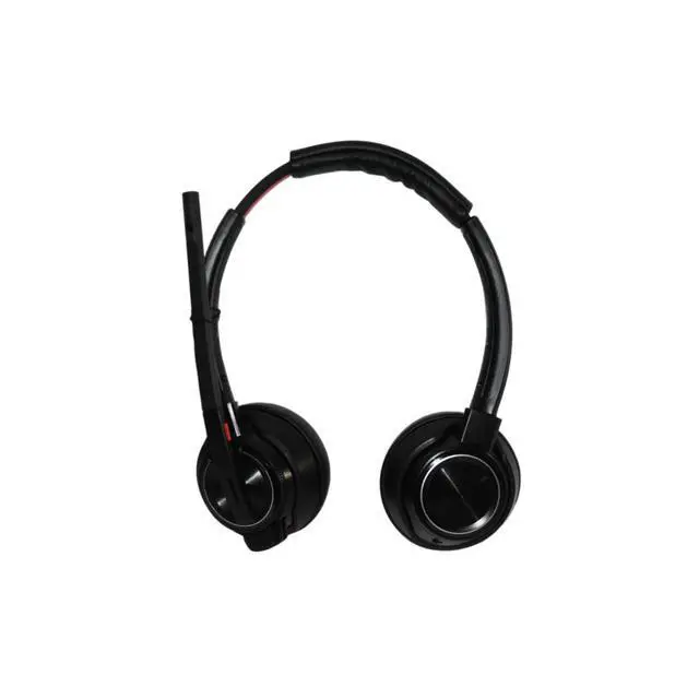 Alt view image 3 of 7 - Poly Savi 8220 UC Wireless DECT Stereo Headset Microsoft Teams Certified 77Y82AA