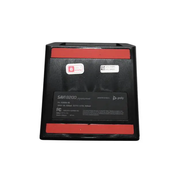 Alt view image 7 of 7 - Poly Savi 8220 UC Wireless DECT Stereo Headset Microsoft Teams Certified 77Y82AA