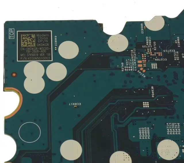 Alt view image 4 of 4 - Dell Inspiron 5515 AMD Ryzen 7 5700U 8-Core 1.8GHz CPU Laptop Motherboard KDKG8