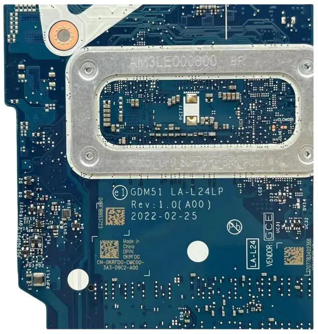 Alt view image 4 of 4 - Dell Inspiron 15 3520 Core i5-1135G7 2.40GHz GDM51 LA-L24LP Motherboard KRFDG