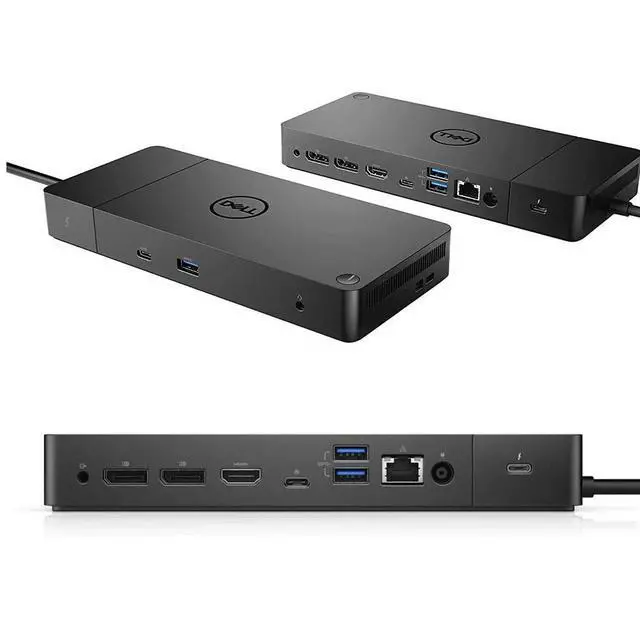 Alt view image 3 of 7 - Dell WD19TB K20A Thunderbolt 3 Docking Station K20A with 180W AC Adapter MC62X