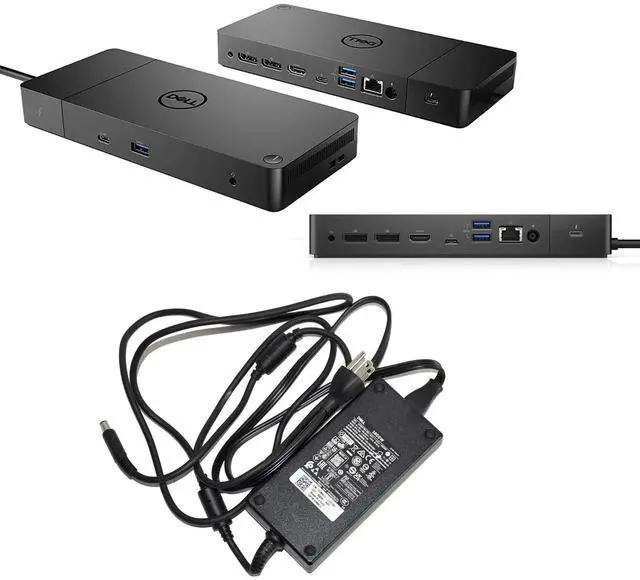 Main image of Dell WD19TB K20A Thunderbolt 3 Docking Station K20A with 180W AC Adapter MC62X