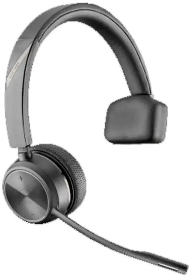 Alt view image 3 of 7 - Poly Savi 7210 Office Headset Wireless Noise-Canceling + Dect Power Station