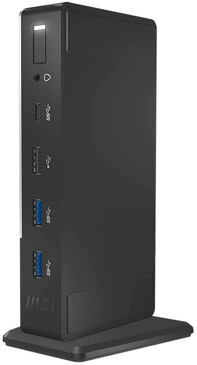 Alt view image 6 of 7 - MSI USB-C Gen2 Docking Station MS-1P15 4K HDMI DP LAN 10Gbps No Power Adapter