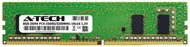 Alt view image 2 of 2 - 8GB DDR4 PC4-25600 DIMM (Replacement for Hynix HMAA1GU6CJR6N-XN) Memory RAM