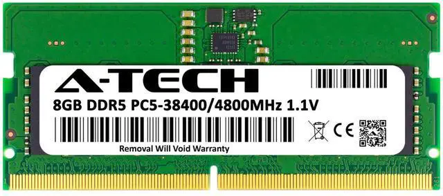 Alt view image 2 of 7 - 8GB DDR5-4800 Lenovo IdeaPad Gaming 3 16ARH7 Gaming 3 15ARH7 Memory RAM