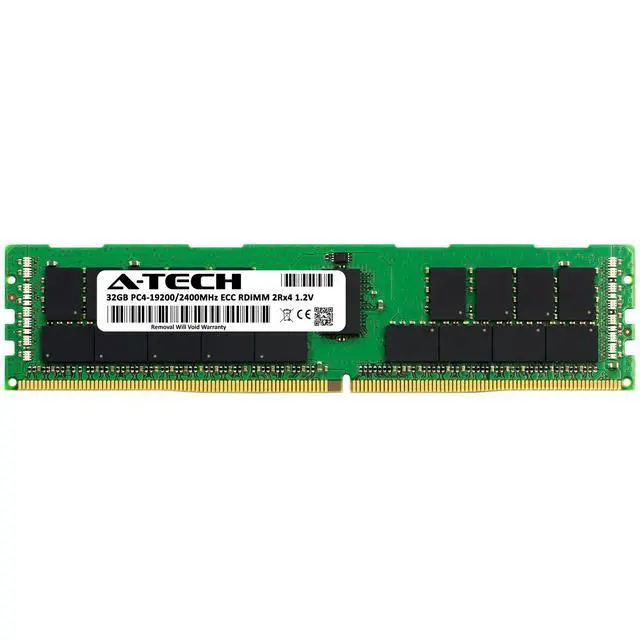 Alt view image 2 of 4 - 32GB 2Rx4 PC4-2400 RDIMM Tyan Thunder CX TN200B7108-X4L SX TN70EB7106 Memory RAM