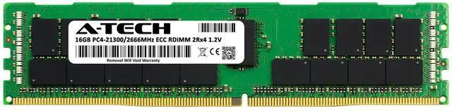 Alt view image 2 of 2 - 16GB 2Rx4 PC4-2666 RDIMM Dell Precision 7820 5820 7920 T7910 XL T7810 Memory RAM