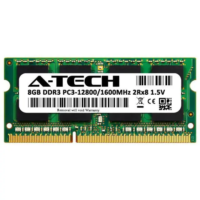 Alt view image 2 of 7 - 8GB PC3-12800S Acer Aspire R3-131T R3-471T ES1-411-C0LT ES1-111M-C0FQ Memory RAM