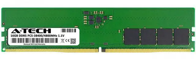 Alt view image 2 of 7 - 16GB DDR5 PC5-38400 DIMM (Replacement for Hynix HMCG78MEBUA084N) Memory RAM