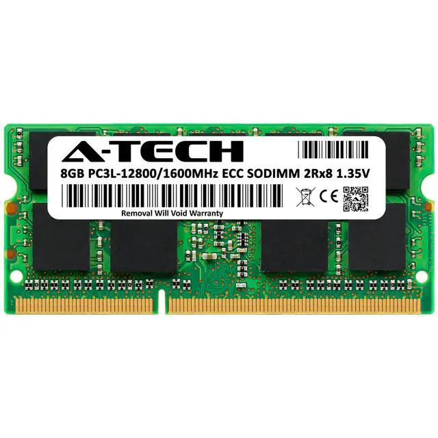 Alt view image 2 of 5 - (NOT FOR HOME PC!) 8GB PC3-12800 ECC SODIMM (Replacement for Micron MT18KSF1G72HZ-1G6) Memory RAM