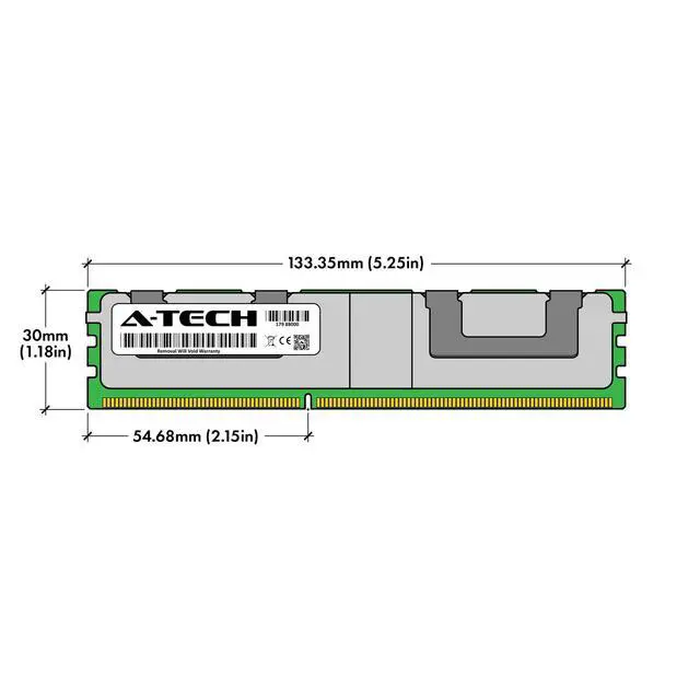 Alt view image 2 of 4 - 256GB 8x 32GB PC3L-10600L LRDIMM Intel S2600CP4 S2600IP4 Memory RAM