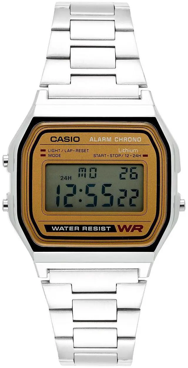 Alt view image 2 of 3 - Casio Men's Quartz Alarm Chronograph 33mm Digital Watch A158WEA-9